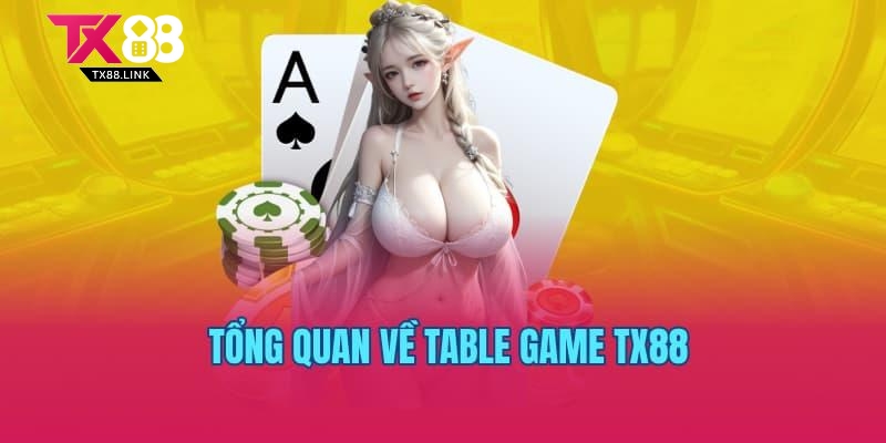 Tổng quan về Table game TX88 